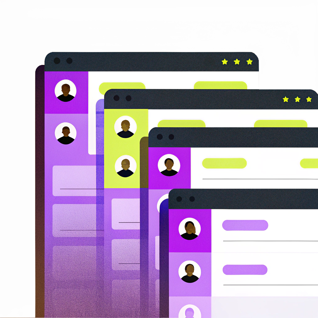 Multi-account browser management